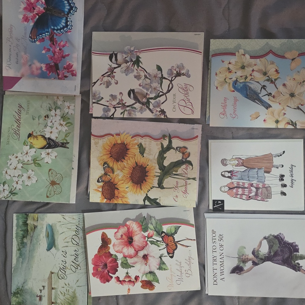 #1. Birthday cards